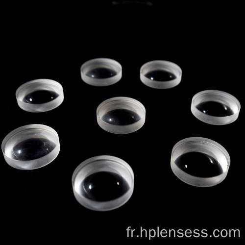 loupe plano lentille en verre convexe 6mm 127mm